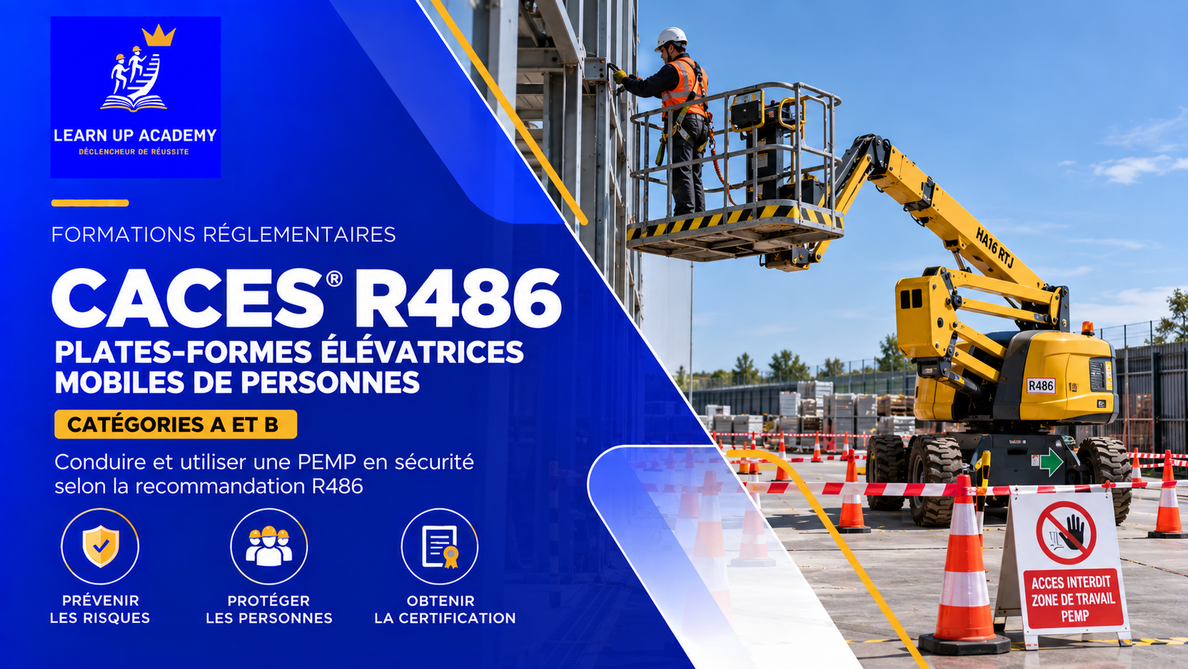 Formation CACES® R486 en sécurité